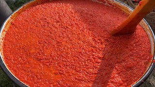 AJVAR SHTËPIE Tradicional pa konservanse me afat gjat 2 Vite Homemade ajvar [upl. by Eudoca]