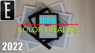 Top 5 COLOR eReaders of 2022 Ranked [upl. by Pierson]