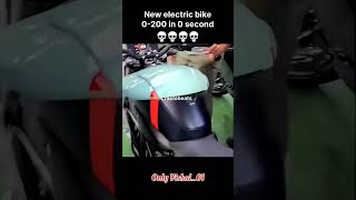 New Electric Bike 0–200 KMH 0 Second😱😱 shortvideo shorts viralshort viralvideo video trending [upl. by Cohby]