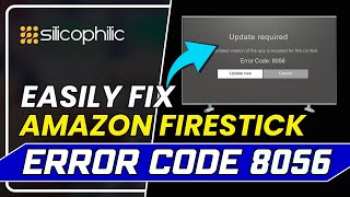 How to Fix Firestick Error Code 8056 in Minutes  Easy Troubleshooting Guide [upl. by Gnouc]