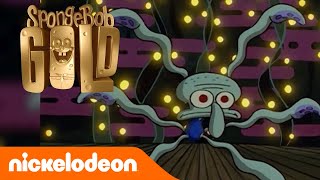 Spongebob Gold  Lo spettacolo di Squiddy  Nickelodeon Italia [upl. by Wainwright376]