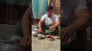 Weight gain ki diet Arvindmahala foodblogger food khana foodie village village life lage [upl. by Misha]