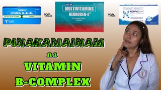 BEST VITAMIN BCOMPLEX in the Philippines Neurobion vs Neurogen E vs Pharex B complex [upl. by Amii210]