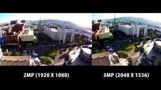 Megapixel comparison 2MP vs 3MP [upl. by Pearle]