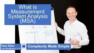 Complexity Made Simple  Measurement System Analysis SPC [upl. by Hawken]