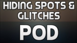 BO2 Hiding Spots  Glitches on Pod [upl. by Luba]