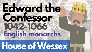 Edward the Confessor  English monarchs animated history documentary [upl. by Adar]