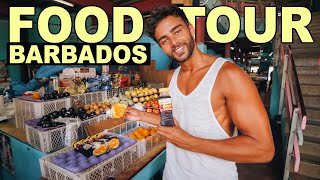 Eating AUTHENTIC BAJAN FOOD in BRIDGETOWN  Barbados Food Tour  10 Foods amp Drinks You MUST Try [upl. by Yssenhguahs]