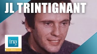 1971  JeanLouis Trintignant dans lintimité familiale  Archive INA [upl. by Naujyt583]