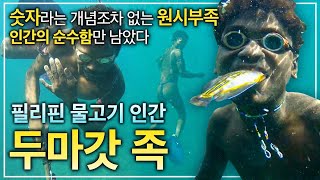 숫자가 없으니 돈도 없고 싸울 일도 없다 오직 자연 속 인간의 순수함만 남았을 뿐ㅣ순수한 원시의 천사들ㅣ필리핀 물고기 인간 두마갓 족ㅣ인류원형탐험ㅣ골라듄다큐 [upl. by Dlaregztif]