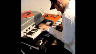 HOW I PLAY WHEN THE MUSICS OVER the Doors Vox Continental amp Fender Rhodes Piano Bass Thomas Vogt [upl. by Lepley]