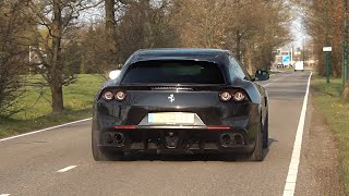 Ferrari Novitec GTC4Lusso V12  Screaming F1 Exhaust Sounds [upl. by Aletta546]