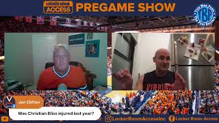 Virginia vs Campbell Pregame Show Locker Room Access [upl. by Oloap528]