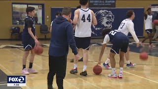 Bay Area high school basketball team on their way to state championship [upl. by Aklog]