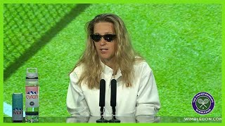 Wimbledon Azarenka explains why she didnt shake hands with Svitolina [upl. by Akirehc]