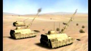 XM2001 Crusader 155mm SP Howitzer [upl. by Nevar]