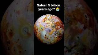 The saturn in 5 billion years 🥺 sun like subscribe sciencefacts amazingfacts [upl. by Oly]