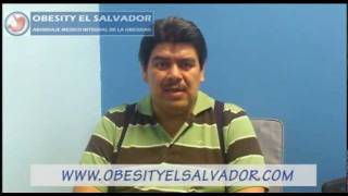 testimonio paciente quien viajo de Honduras a El Salvador para Bypass Gastrico [upl. by Arekat]