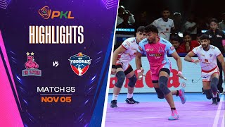 Match Highlights Jaipur Pink Panthers vs UP Yoddhas  November 5  PKL Season 11 [upl. by Pax]