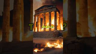 Who BURNED down the WORLDS LARGEST TEMPLE ancienthistory mythology shorts [upl. by Nivram]