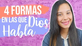 4 Formas en las que Dios HABLA  JustSarah [upl. by Hsitirb672]