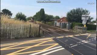 Collingham Station Level Crossing With Joe Thorpe [upl. by Trbor]