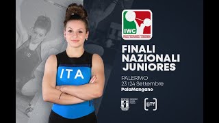 Campionati Italiani Juniores di Pesistica  DAY 1 [upl. by Reld]