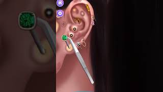 How to remove earrings Satisfying Game shorts viral trending [upl. by Leahcimnaes401]