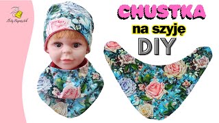 Chustka na szyję bandanka  jak uszyć DIY [upl. by Phelps356]