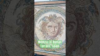 The Medusa Mosaic Early 3rd Century CE in Tarraco Spain romanart mosaic femininepower museum [upl. by Jelle]