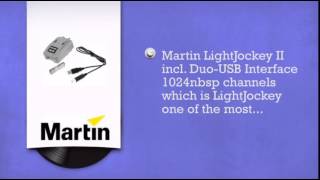 Martin LightJockey II USB Duo 1024  DJkitcom [upl. by Annawat393]