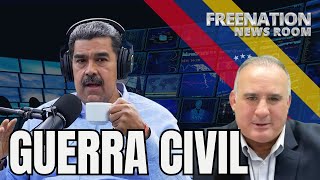 Posible guerra civil en Venezuela  Maduro anticipa que no entregará el poder venezuela maduro [upl. by Lhamaj]