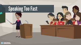 English Conversation Lesson 30 Speaking Too Fast [upl. by Kentiggerma527]