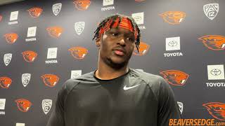 Oregon State DB Jaheim Patterson Talks Defensive Role amp MORE [upl. by Khalid725]