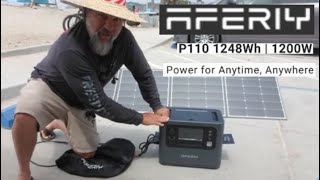 Aferiy 1200 P110 1248WH Power for Anywhere and Anytime [upl. by Hesper420]