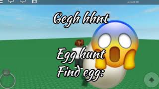 Roblox Egg Hunt 2019 LEAK very cool [upl. by Kinelski]