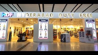 Hyderabad Duty Free Departure Store is newer and fresher now [upl. by Swithbart766]