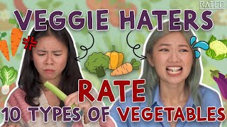 Veggie Haters Rate Veggies  Rated EP 14 [upl. by Erie237]