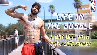 Life in the Bubble  Ep 8 A Day Off with the Lake Show  JaVale McGee Vlogs [upl. by Amsirhc]