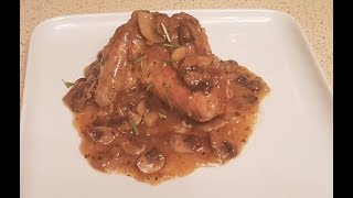 Chicken Chasseur Recipe [upl. by Ahsad]