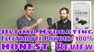 Ultima Hydrating Electrolyte Powder 100 HONEST Review [upl. by Eemak220]