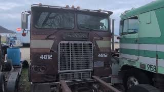 MASSIVE Kenworth Bullnose Collection plus other cabovers [upl. by Velleman717]