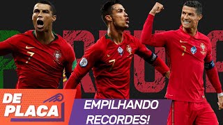 CR7 101 GOLS em PORTUGAL FLAMENGO no CASO do NINHO DO URUBU PRÉVIA do BRASILEIRÃO  Girão De Placa [upl. by Nagyam]