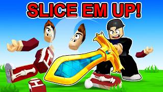 Slicing Simulator in Roblox [upl. by Princess]