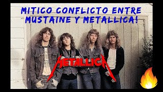 El mítico conflicto entre Mustaine y Metallica  🔥  by GABRIEL FLAMAND  🎸 🤘😎 [upl. by Einnig]