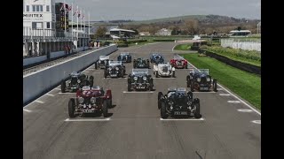 An amazing group of prewar Aston Martins at our HWM Track Day [upl. by Eilyak949]