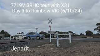 7719V SRHC X31 quotSpirit of the Wimmeraquot Tour  Day 3 Horsham to Rainbow 61024 [upl. by Chantal]