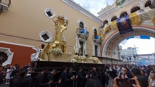 Dolor Consuelo y Alegría  Virgen de Dolores de Beatas de Belén bajo el Arco de Correos 2024 [upl. by Assirk]