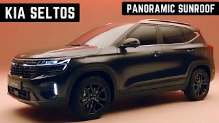 2023 Kia Seltos Premium SUV  Panoramic Sunroof ADAS Features Interior  Kia Seltos Facelift 2023 [upl. by Lyris]