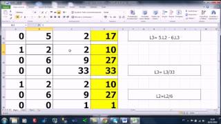 Método de Gauss Jordan  Método de escalonamento ou Gauss  Sinistro [upl. by Chemosh]